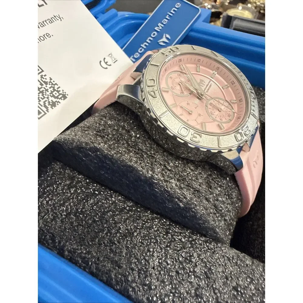 Women’s Technomarine Sea Grace TM-725013 New With Box And Papers 36mm Case